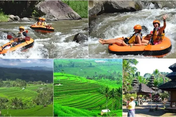 Ayung River Tubing + Natural Beauty Tour