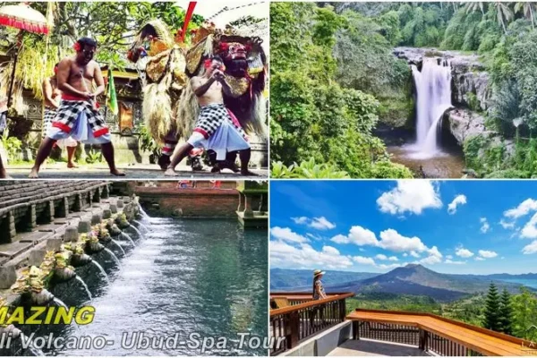 Bali Volcano – Ubud – Spa Tour