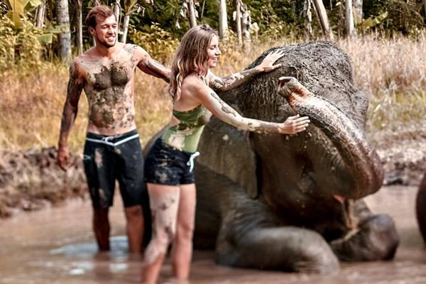 Bali Zoo Elephant Mud Fun Experience - Own Transport