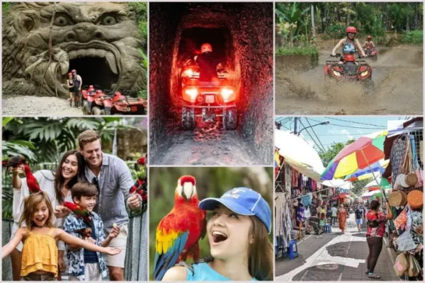 Gorilla ATV Ride + Bali Bird Park + Ubud Tour