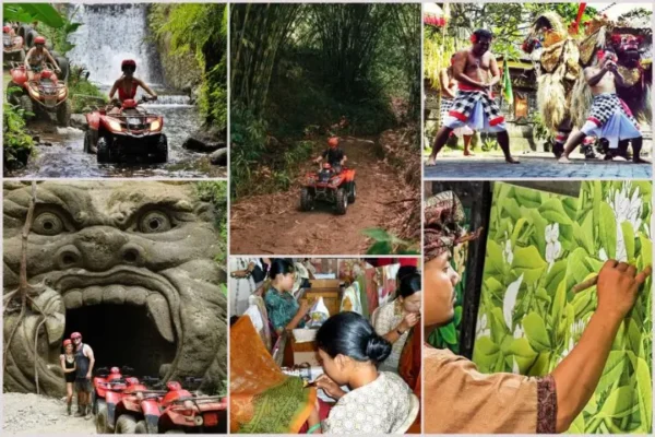 Gorilla ATV Ride + Barong Dance + Shopping Tour