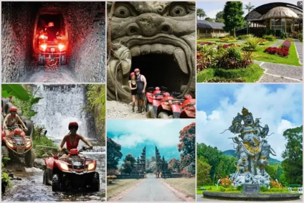Gorilla Cave ATV Ride + Bali Botanical Garden Tour