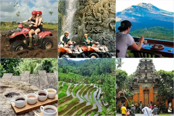 Kingkong ATV Ride + Volcano Panorama + Ubud
