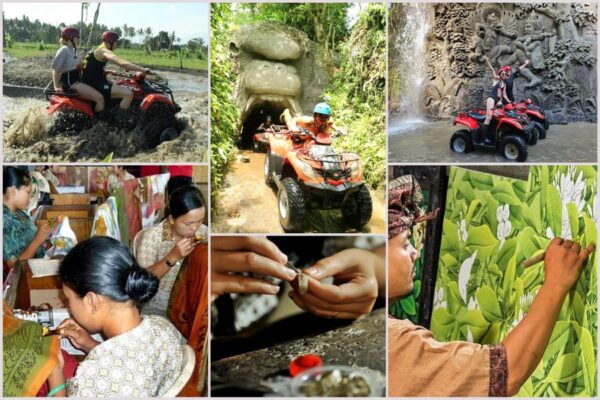Kingkong ATV Ride + Bali's Art Galleries Tour