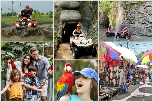 Kingkong ATV Ride + Bali Bird Park + Ubud Tour