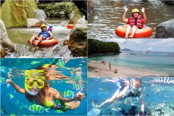 Lazy Cave River Tubing + Blue Lagoon Snorkeling