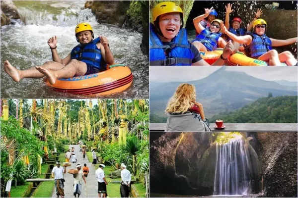 Lazy Cave River Tubing + Penglipuran Village