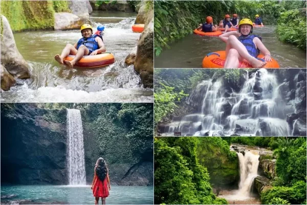 Lazy Cave River Tubing + Three Waterfall Tour