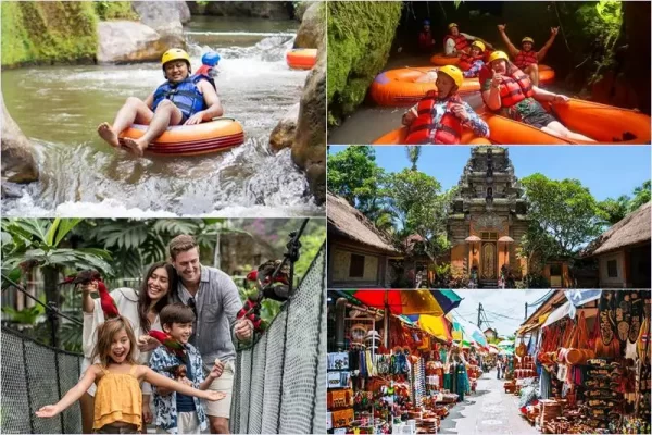 Lazy Cave River Tubing + Bali Bird Park