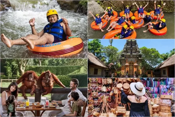 Lazy Cave River Tubing + Breakfast with Orangutan