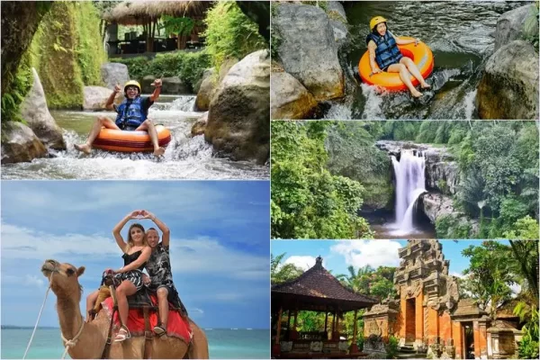 Lazy Cave River Tubing + Camel Beach Ride Tour