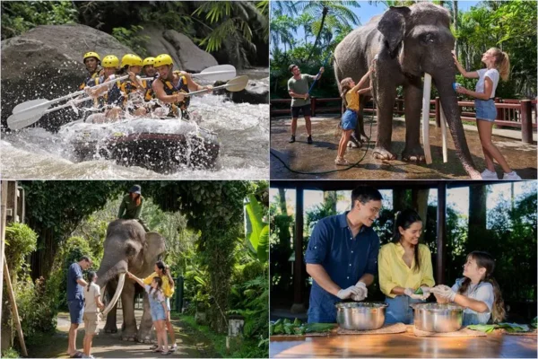 Mason Rafting + Elephant Wellness Walk + Wash & Bathe