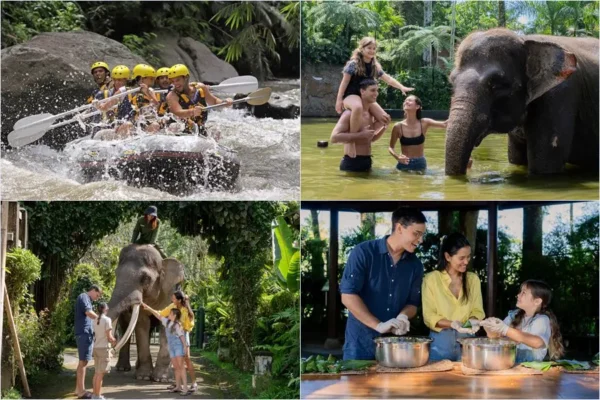 Mason Rafting + Elephant Wellness Walk + Lake Bathe