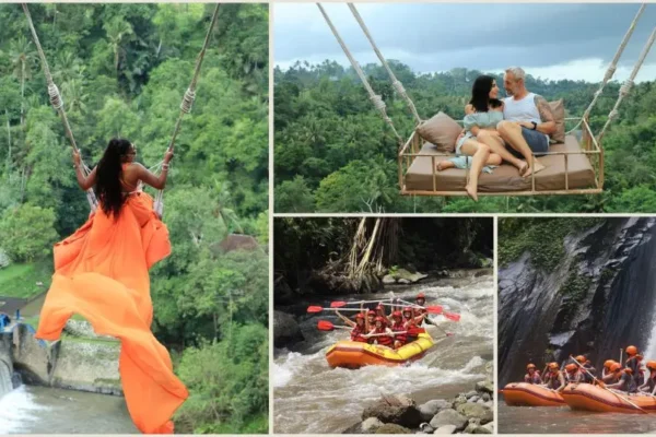 Real Bali Swing + Ayung River Rafting