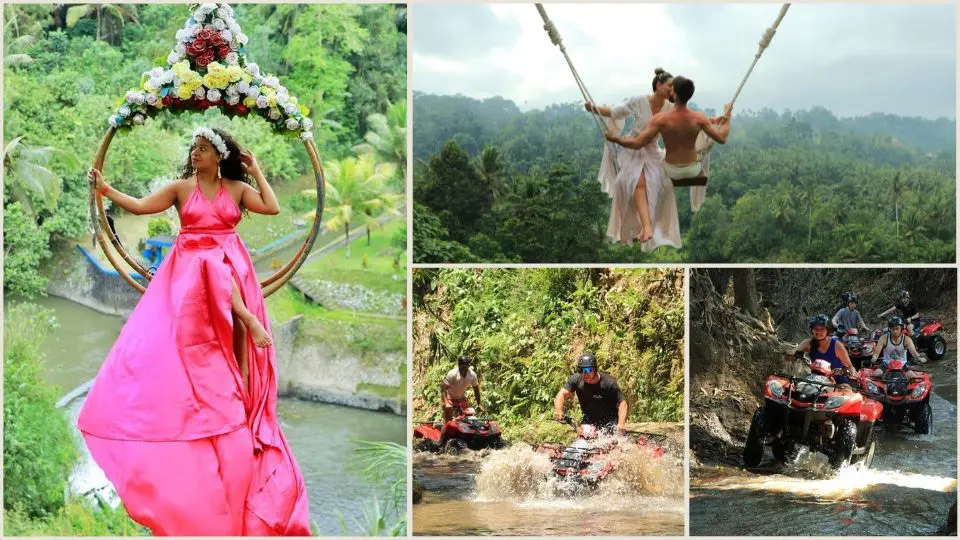 Real Bali Swing + ATV Ride Tour