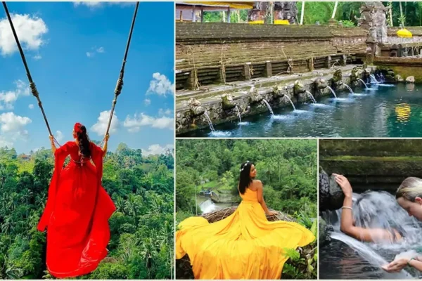 Real Bali Swing + Holy Bathing Purification Tour