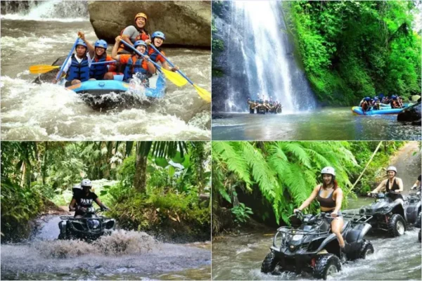 Sobek Ayung River Rafting + Ubud ATV Ride