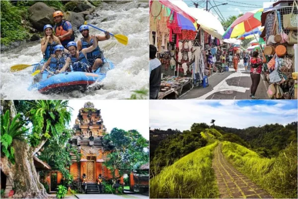 Sobek Ayung River Rafting + Tjampuhan Ridge Walk Tour