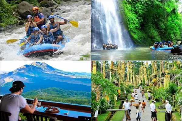 Sobek Ayung River Rafting + Penglipuran Village Tour