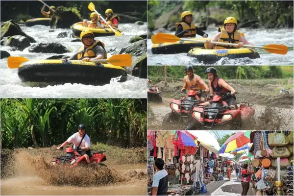 Wos River Tubing + ATV Ride + Ubud Tour