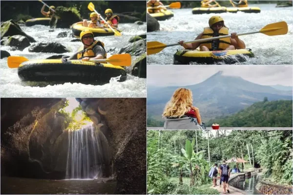 Wos River Tubing + Tukad Cepung Tour