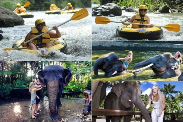 Wos River Tubing + Bathing Elephant Tour