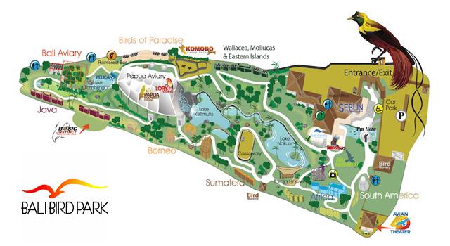 bali-bird-park-map