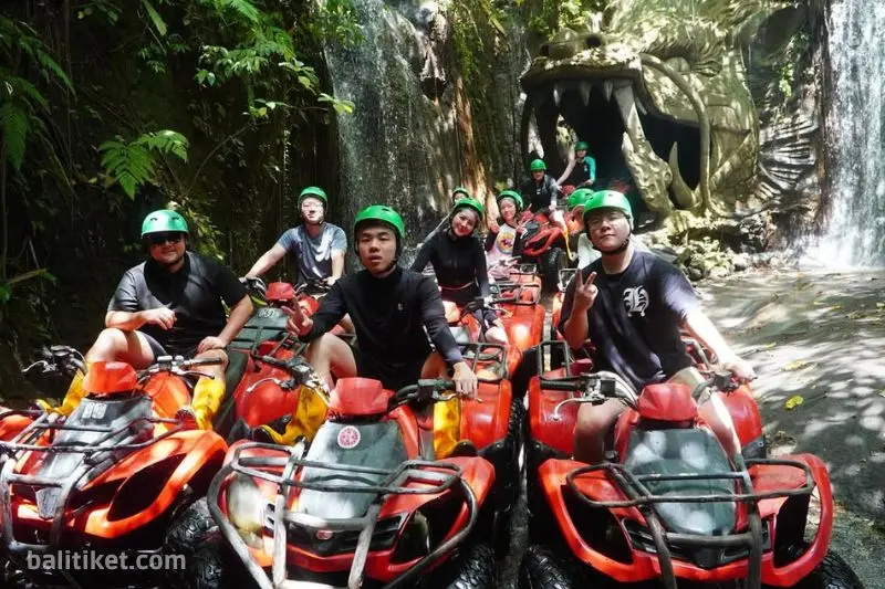 green bali atv ride 3
